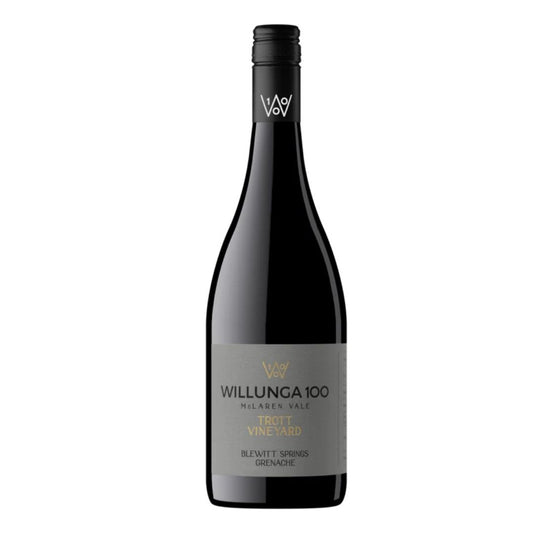 Grenache, Willunga 100, `Trott Vineyard Blewitt Springs` McLaren Vale 2022, Australia