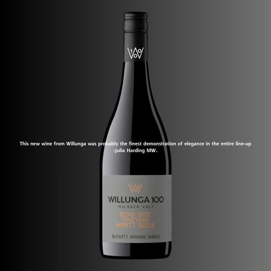 Shiraz, Willunga 100, `Blind Spot Vineyard Moritz Block` Clarendon, Australia