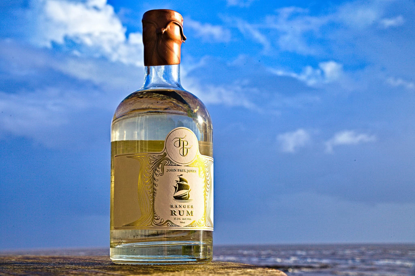 Rum, White, John Paul Jones, Ranger Rum, 37.5%, 700ml, Scotland