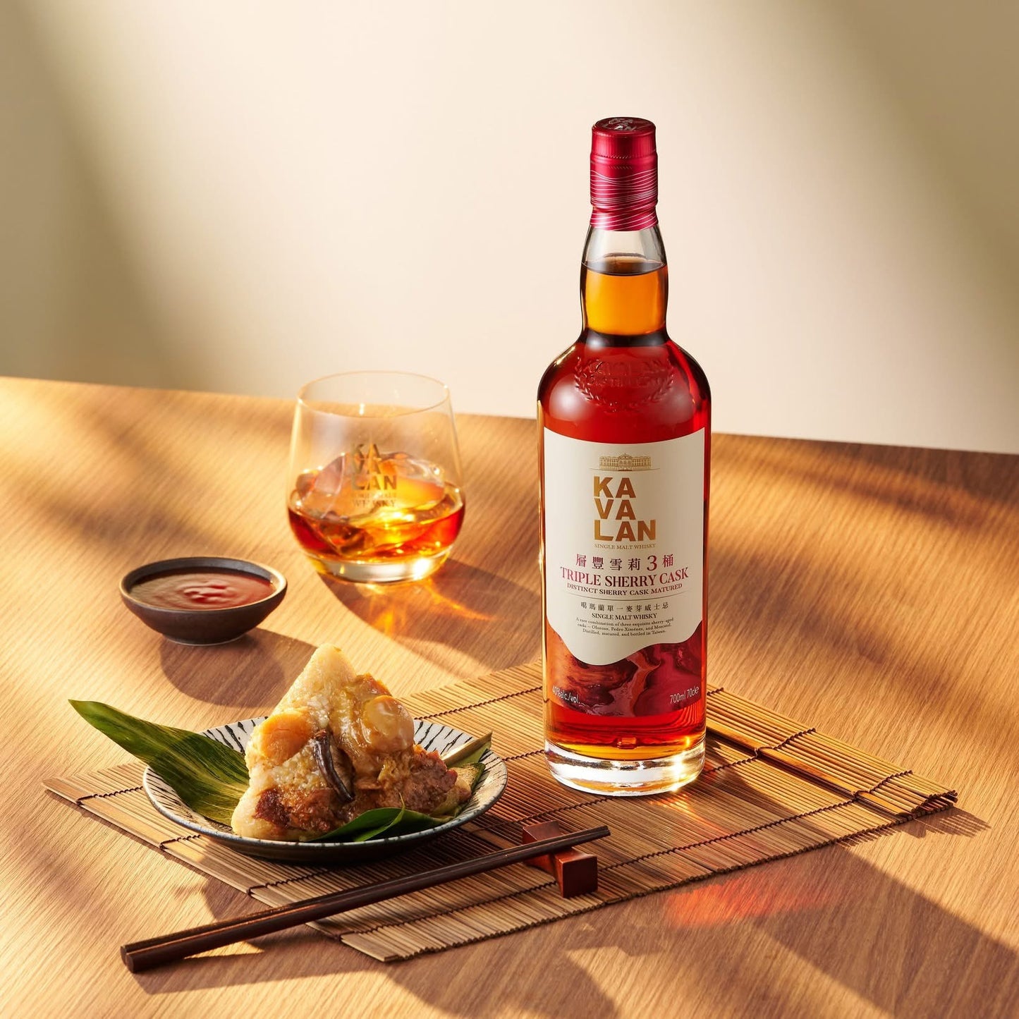 **Whisky sweetness from Taiwan, winner** Whisky, Kavalan, Triple Sherry, Single Malt, Taiwan, 70cl 57.8%