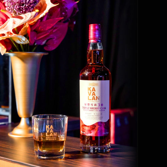 **Whisky sweetness from Taiwan, winner** Whisky, Kavalan, Triple Sherry, Single Malt, Taiwan, 70cl 57.8%