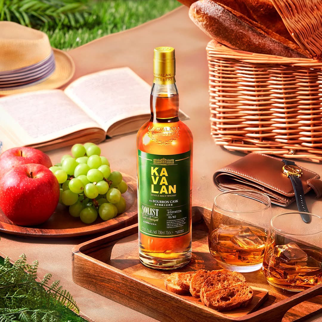 Whisky, Kavalan, Solist Ex-Bourbon Cask, Single Malt, Taiwan, 57.8 %, 70cl