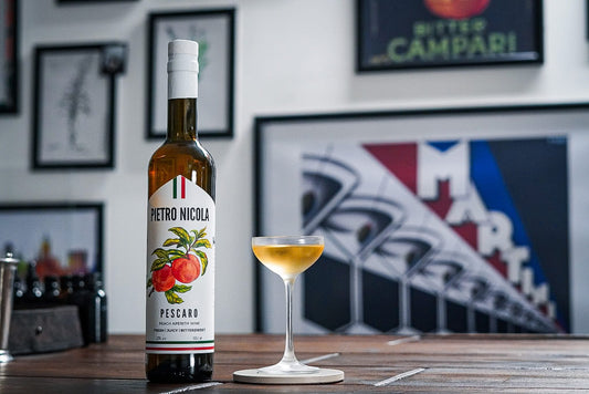 Bitter, Pescaro, Peach Aperatif Wine, Pietro Nicola, 50cl, 22%