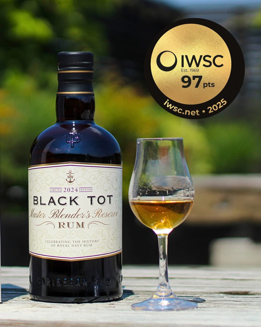 ***97pts!*** RUM: Black Tot, Master Blender’s Reserve - 2024 Edition, 70cl, 54.5%