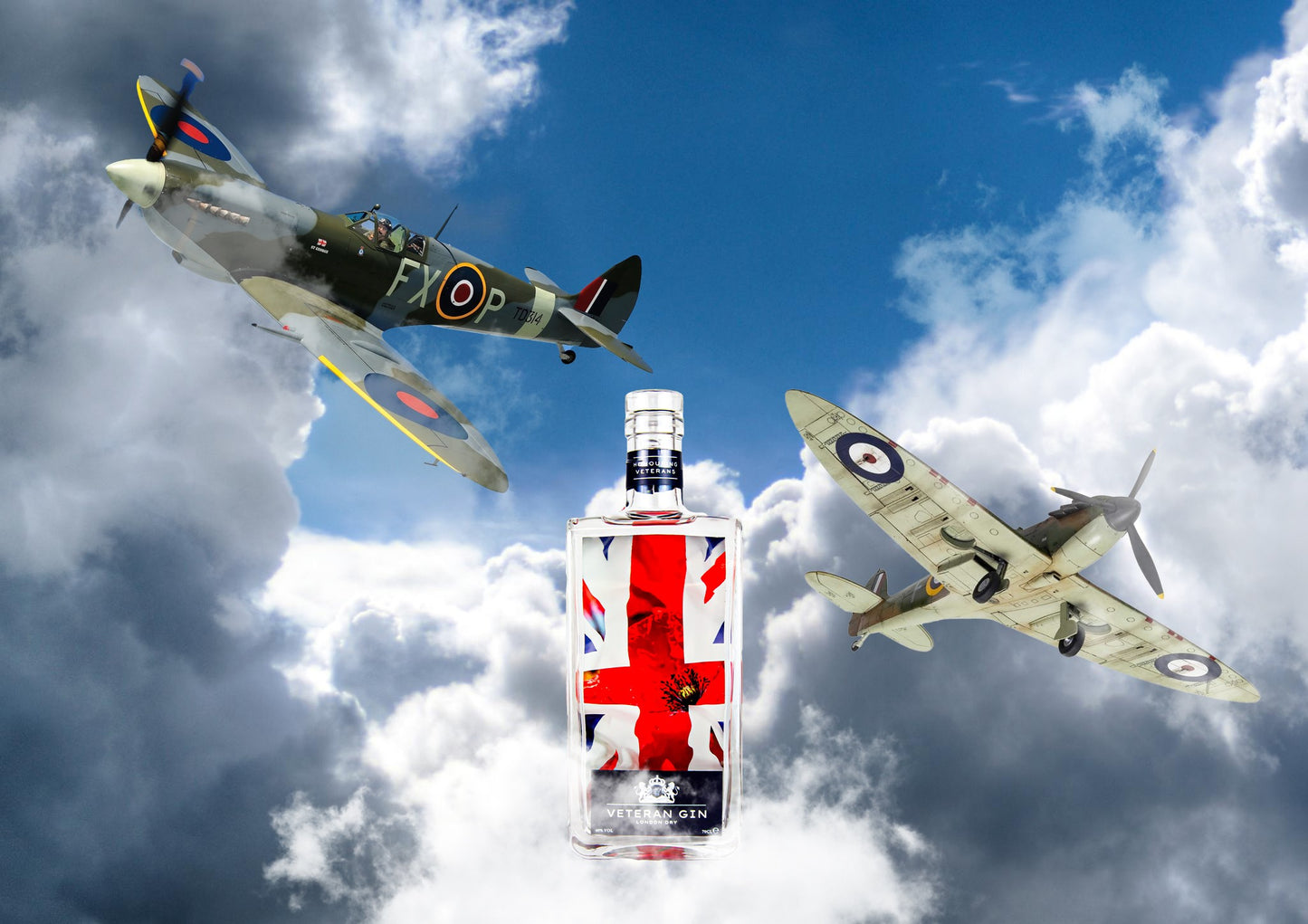 Gin, Veteran London Dry, 70ml 40%