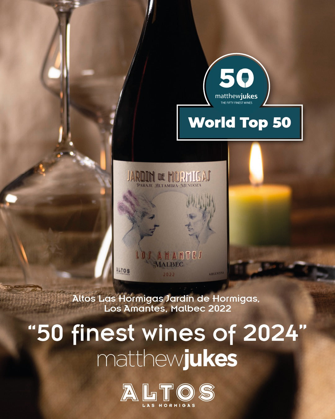 Malbec, Jardín de Hormigas 'Los Amantes', 2022