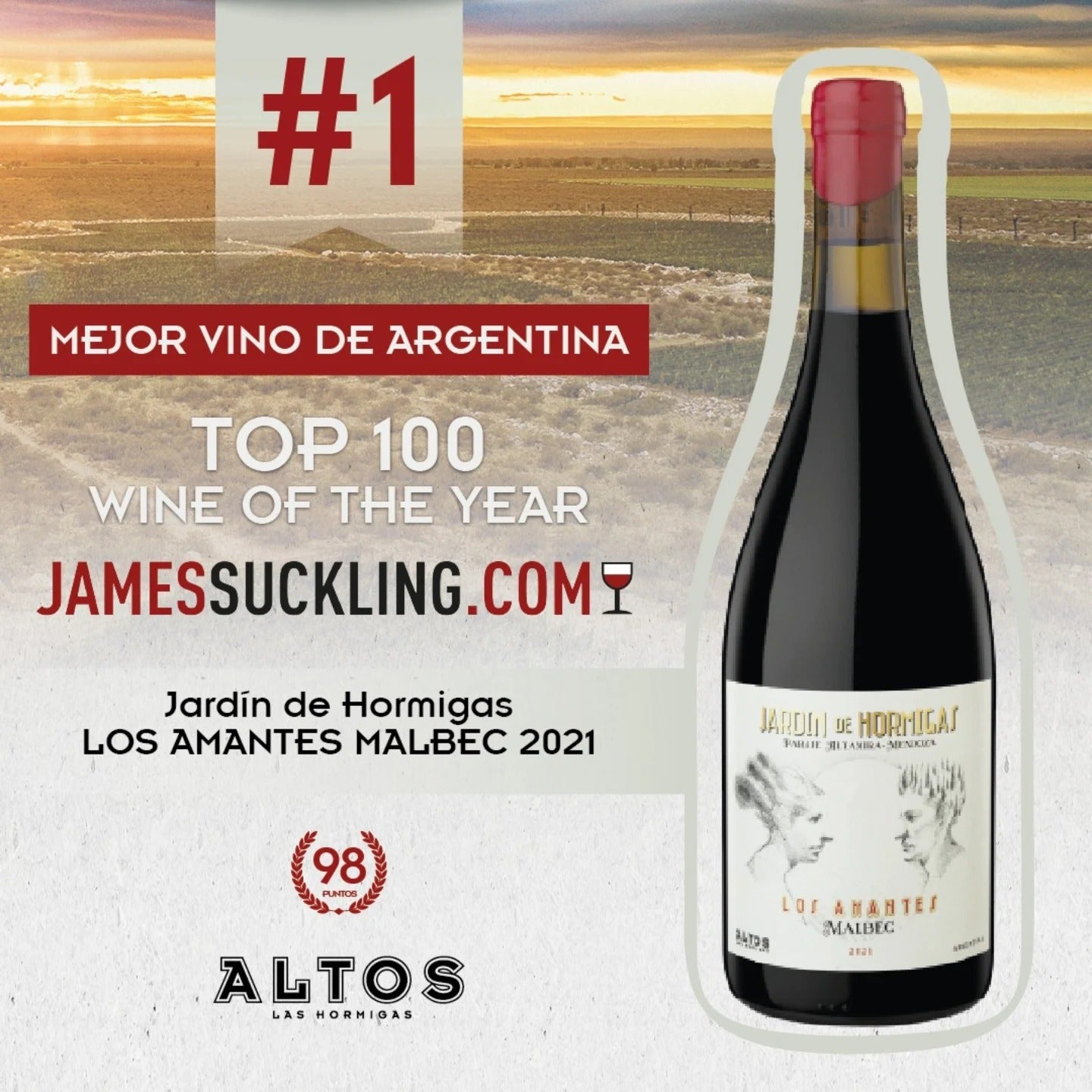 Malbec, Jardín de Hormigas 'Los Amantes', 2022