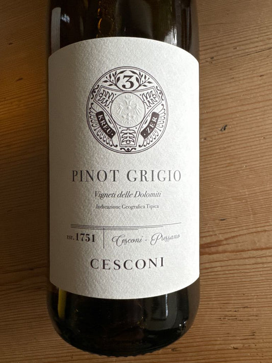 Pinot Grigio, Cesconi, Italy, 750ml