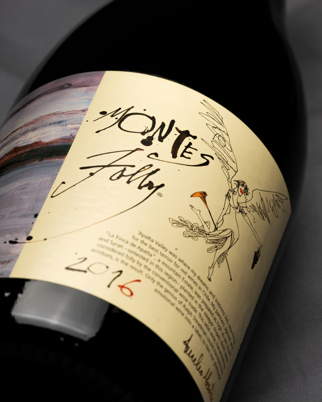 Syrah, Montes, `Folly`, Apalta Vineyard, Chile