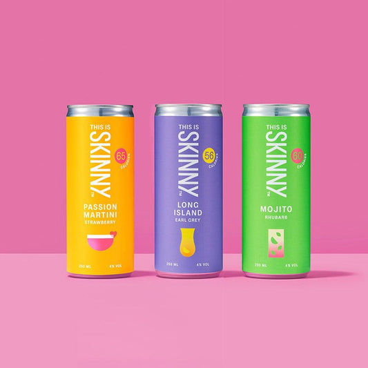 Low Alcohol, This Is Skinny, Cocktails MULTIPACK: THREE FLAVOURS