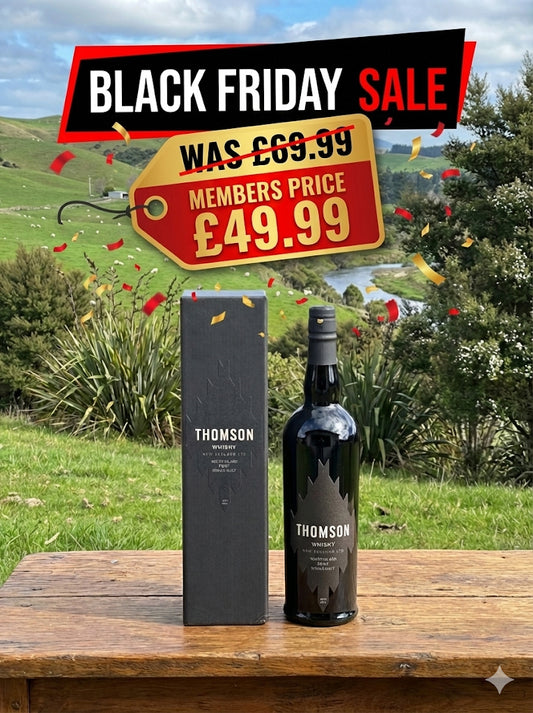 **Classy, smokey with earthy peat** Whisky, South Island Peat, Single Malt, Tomson, New Zealand, 70cl, 46%