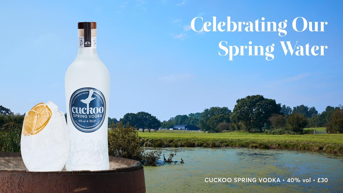 Cuckoo Spring Vodka 70cl 40%