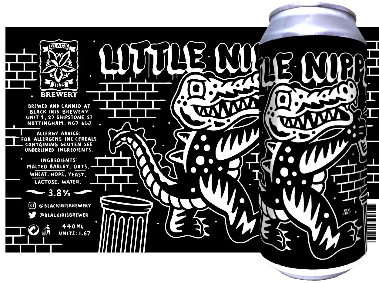 IPA, Session, Black Iris, England 440ml x