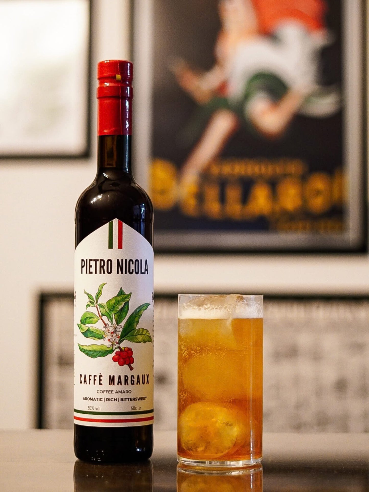 Bitter, Caffe Margaux, Aperatif Wine, Pietro Nicola, 50cl, 22%