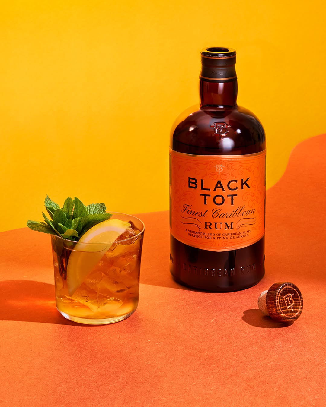 RUM: Black Tot, Finest Caribbean Reserve, 70cl, 54.5%