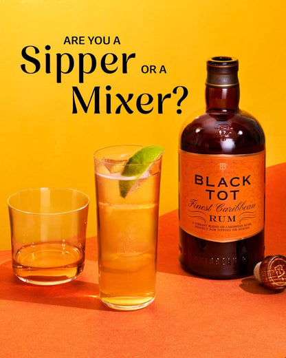 RUM: Black Tot, Finest Caribbean Reserve, 70cl, 54.5%