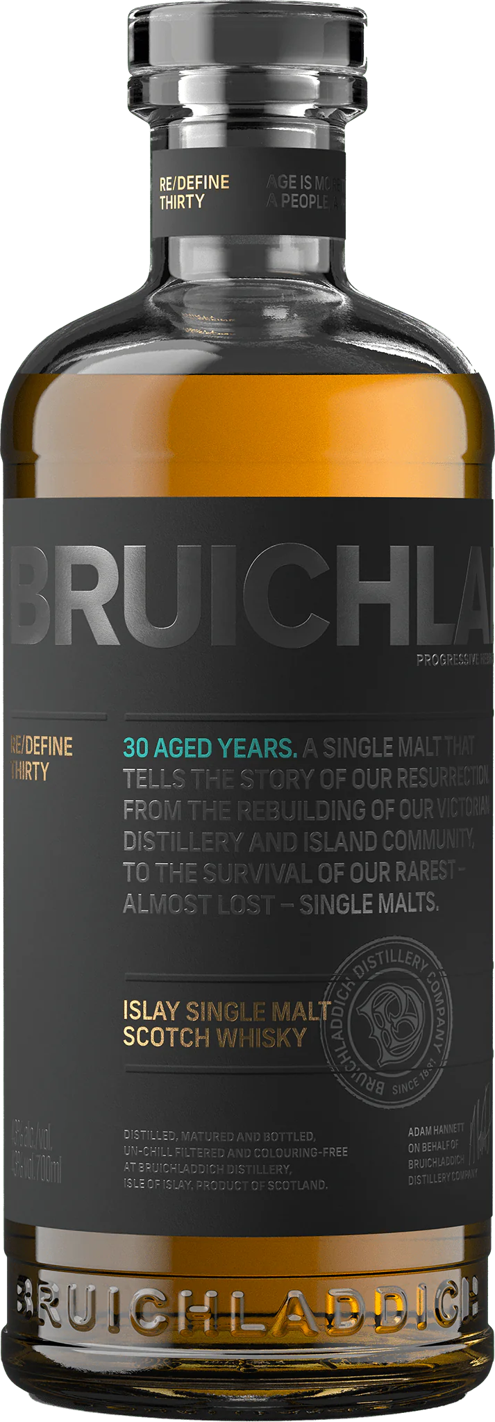 Bruichladdich 30 Year Old - Re/Define Whisky 70cl 43%