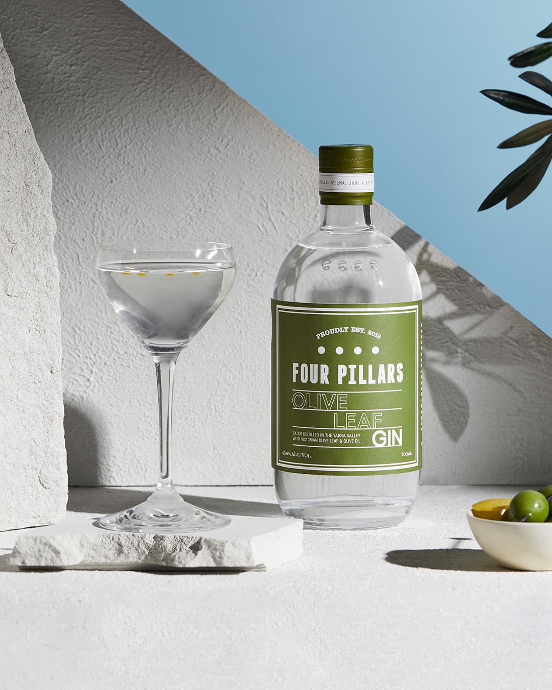 Four Pillars Olive Leaf Gin 70cl, 43.8%