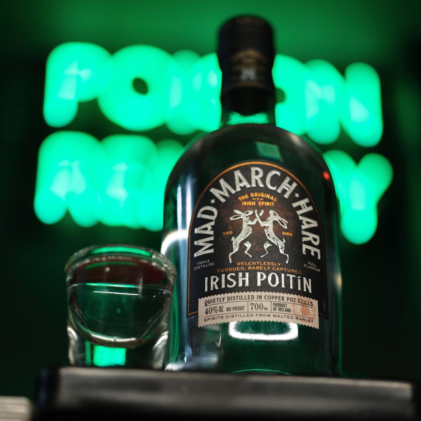 Mad March Hare Irish Poitín 70cl, 40%