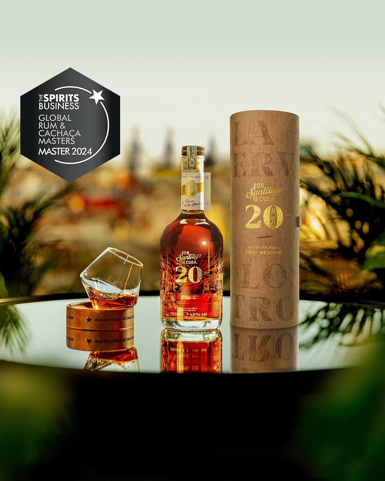 Ron Santiago de Cuba 20 Year Old Extra Añejo Gran Reserva Rum 70cl, 40%