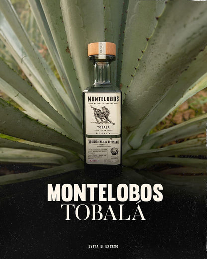 Montelobos Tobalá Joven Mezcal 70cl, 46.8%