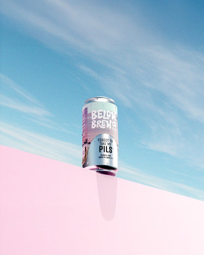 Below Brew Co. Forgot To Take My Pils - Hoppy Pilsner 6PK 0.5%