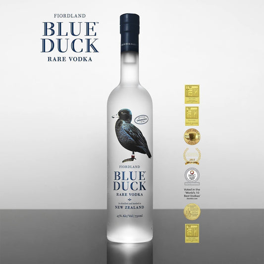 *Double Gold* Vodka, Blue Duck Rare, 70cl, 40%