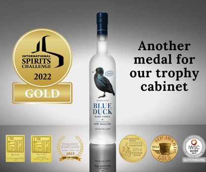 *Double Gold* Vodka, Blue Duck Rare, 70cl, 40%