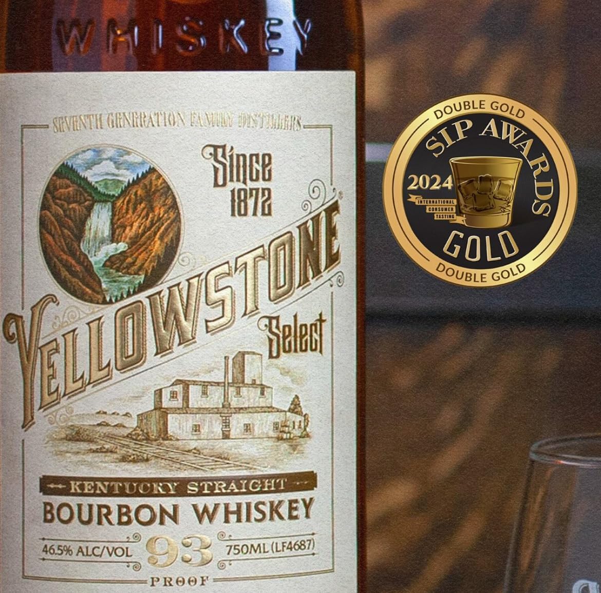 Yellowstone Select Kentucky Straight Bourbon 70ml 46.5%